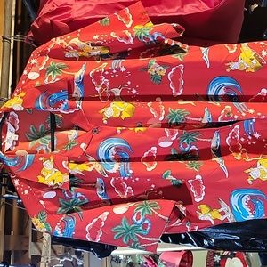 Christmas Women's Short Sleeve Shirt 2XL